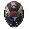 LS2 FF910 ADVANT II GLIDE BLACK GREY RED XS
