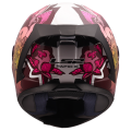 LS2 FF820 RAPID III POPPIES II WHITE PINK XXS