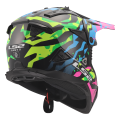 LS2 MX708 FAST II GROTESK BLUE PINK GREEN-06 L