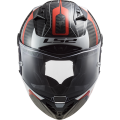 LS2 FF805 THUNDER C RACING1 GL.RED WHITE