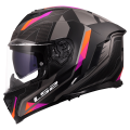 LS2 FF818 STORM III SPORTY GREY PURPLE XL