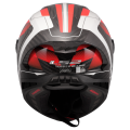 LS2 FF805 THUNDER GP AERO RAUTE WHITE RED-06 XXL