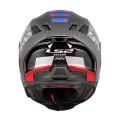 LS2 FF807 DRAGON TRAX BLUE RED XL