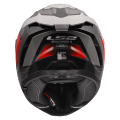 LS2 FF817 CHALLENGER II VIPER GREY RED S