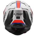 LS2 FF818 STORM III SPORTY WHITE BLUE RED S