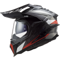 LS2 MX701 C EXPLORER FRONTIER G.TITANIUM RED-06 XL
