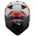 LS2 MX702 PIONEER II BLOCK GREY RED-06 XXL