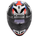 LS2 FF818 STORM III SPORTY WHITE BLUE RED S