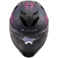 LS2 FF818 STORM III BURST BLACK PINK XXS