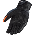 LS2 AIR RAPTOR MAN GLOVES DARK BLUE H-V ORANGE S