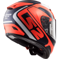 LS2 FF323 ARROW C EVO STING BLUE FLUO ORANGE