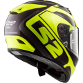LS2 FF323 ARROW C EVO STING WINEBERRY H-V YELLOW XXL