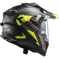 LS2 MX701 Explorer C EXTEND Matt H-V Yellow XS