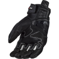 LS2 SPARK 2 LEATHER MAN GLOVES BLACK WHITE S