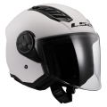 LS2 OF616 AIRFLOW II SOLID GLOSS WHITE-06 3XL