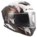 LS2 FF820 RAPID III BOHO WHITE BLACK PINK S