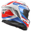 LS2 FF818 STORM III KOMAI WHITE BLUE RED XXS