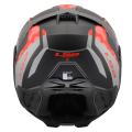 LS2 FF910 ADVANT II GLIDE BLACK GREY RED XS