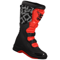 LS2 RAPTOR MAN BOOTS BLACK RED 46