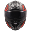 LS2 FF817 CHALLENGER II VIPER GREY RED S