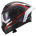 LS2 FF807 DRAGON SUBIC WHITE BLUE RED M