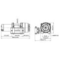 COMEUP Cub 3 12V STD, 3000lbs, steel rope