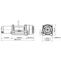 COMEUP Cub 4s 12V STD, 4000lbs, synthetic rope