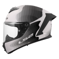 LS2 FF820 RAPID III FLOW WHITE GREY M