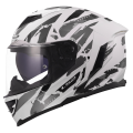 LS2 FF818 STORM III KAOS WHITE GREY S