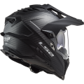 LS2 MX701 EXPLORER C SOLID MATT CARBON XS