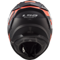 LS2 FF327 CHALLENGER SQUADRON MATT FLUO ORANGE (PINLOCK) XXL
