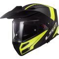 LS2 FF324 METRO EVO RAPID Matt Black Gloss Yellow, FOG FIGHTER (PINLOCK) XS