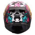 LS2 FF820 RAPID III CYBERG PURPLE CYAN XXS
