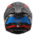 LS2 FF811 VECTOR II C SAVAGE WHITE BLUE RED-06 M
