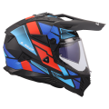 LS2 MX702 PIONEER II BLOCK BLACK RED BLUE-06 L