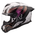 LS2 FF820 RAPID III BOHO WHITE BLACK PINK S