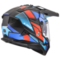 LS2 MX702 PIONEER II BLOCK BLACK RED BLUE-06 L