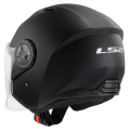 LS2 OF616 AIRFLOW II SOLID MATT BLACK-06 XL