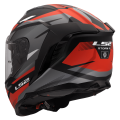 LS2 FF818 STORM III KOMAI BLACK RED M