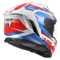 LS2 FF818 STORM III KOMAI WHITE BLUE RED XXS