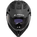 LS2 MX702 PIONEER II MATT BLACK-06 M
