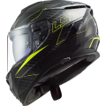 LS2 FF327 CHALLENGER CT2 FOLD GLOSS H-V YELLOW 3XL