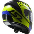 LS2 FF397 VECTOR PODIUM Hi-Vis Yellow Black FOG FIGHTER (PINLOCK) XS