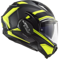 LS2 FF900 VALIANT II REVO BLACK H-V YELLOW XS