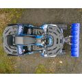 GRAPHIC STICKER KIT for Segway Snarler AT6-L blue