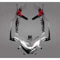 GRAPHIC STICKER KIT for Segway Villain SX10 grey