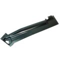 U01 RIGHT HALF DOOR DRAGLINE COVER PP BLACK
