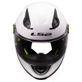 LS2 FF812 KID SOLID WHITE L