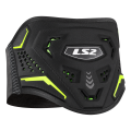 LS2 KOKU KIDNEY BELT BLACK H-V YELLOW