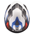 LS2 FF817 CHALLENGER II VIPER WHITE BLUE RED 3XL